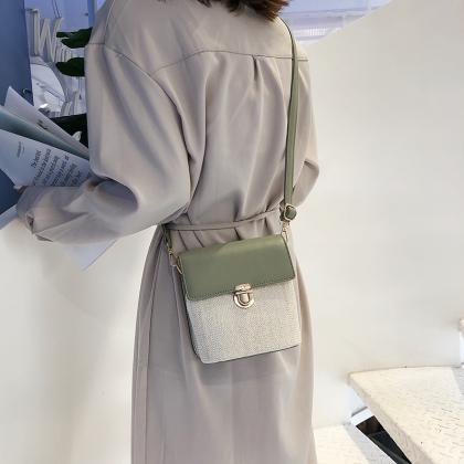 Straw Bag Women 2019 Shoulder Slung Fashion Woven..