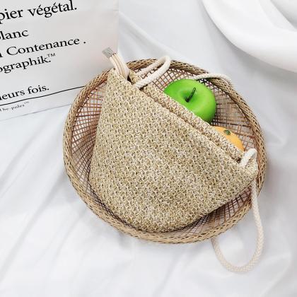Straw Bag 2019 Seaside Holiday Ladies Shell Bag..